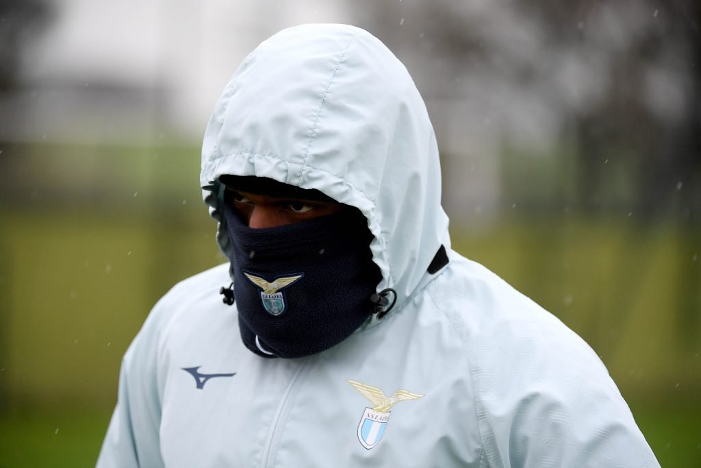 ss-lazio-training-session-and-press-conference-uefa-europa-league-2024-25-round-of-16-second-leg