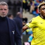 20240926_Pelatih-Lazio-Marco-Baroni-dan-gelandang-Lazio-Fisayo-Dele-Bashiru