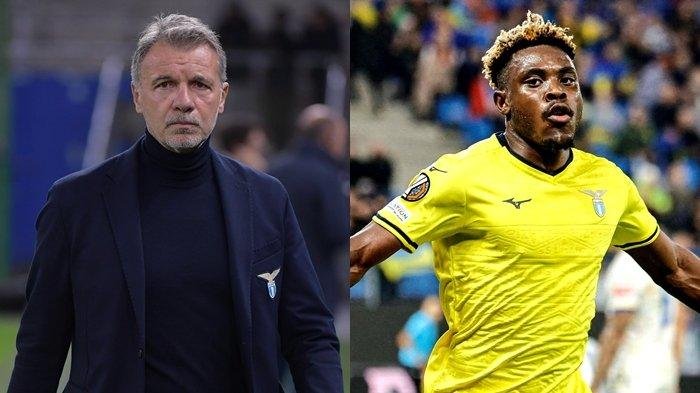 20240926_Pelatih-Lazio-Marco-Baroni-dan-gelandang-Lazio-Fisayo-Dele-Bashiru