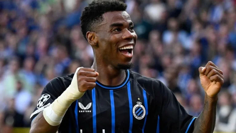 Raphael-Onyedika-celebrates-goal-for-Club-Brugge-vs-Monaco
